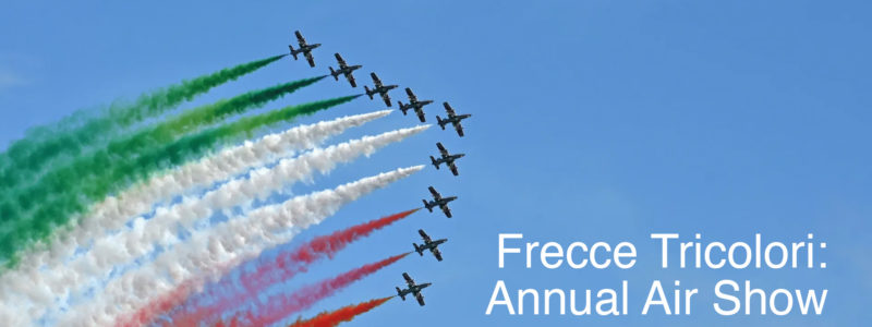 Frecce Tricolori Annual Air Show Lake Garda