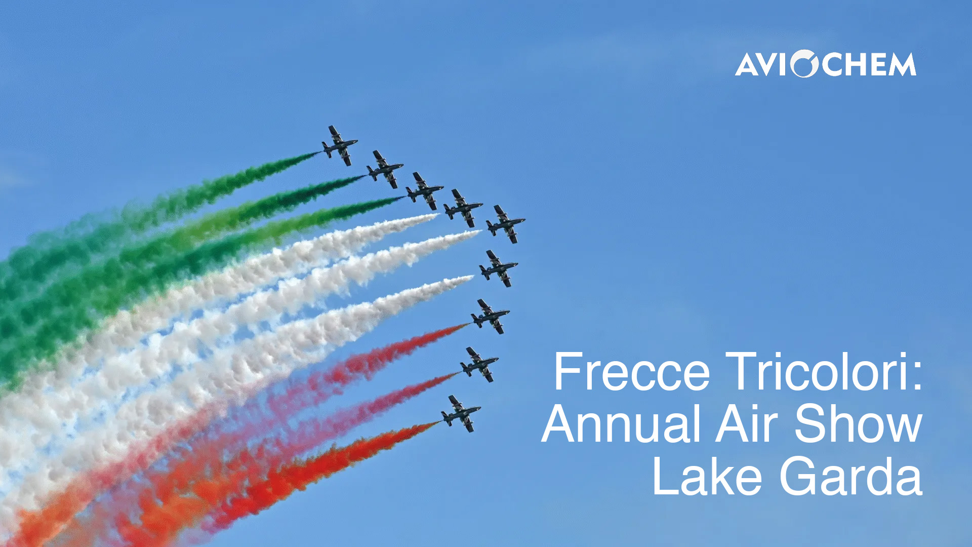 Frecce Tricolori Annual Air Show Lake Garda